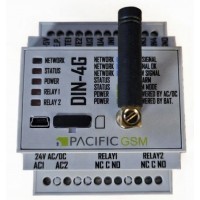 DIN-4G-SMS Controller 12-24V AC/DC