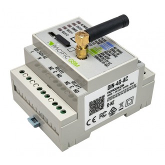 DIN-4G-AC LTE SMS Controller 230V 