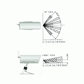 EYE-02 3G version GSM Security Monitoring Camera