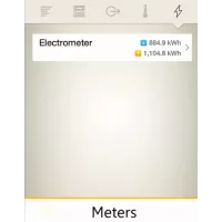 JA-150EM-DIN Wireless module for the impulse output of an electric meter