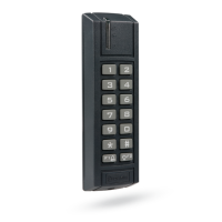 JA-123E BUS Outdoor Access Module with RFID and Keypad