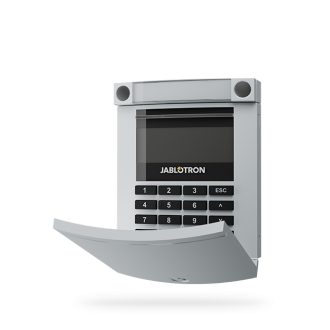 JA-114E-GR Bus Access Module with display, keypad and RFID Grey