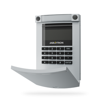 JA-154E-GR wireless access module with display, keypad and RFID Grey
