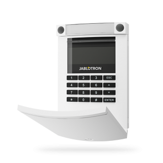 JA-154E-WH wireless access module with display, keypad and RFID