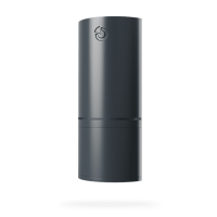 JA-162PW-AN Wireless dual PIR and MW motion detector - anthracite