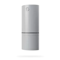 JA-122PW-GR Bus dual PIR and MW motion detector - grey
