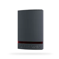 JA-1X1A-C-AN Plastic cover for JA-111A, JA-151A and JA-163A - anthracite, red strobe