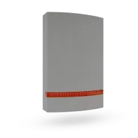 JA-1X1A-C-GR Plastic cover for JA-111A, JA-151A and JA-163A - grey, red flasher