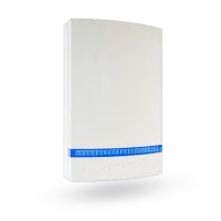 JA-1X1A-C-WH-B Plastic cover for JA-111A, JA-151A and JA-163A - white, blue strobe