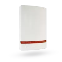 JA-1X1A-C-WH Plastic cover for JA-111A, JA-151A and JA-163A - white, red strobe