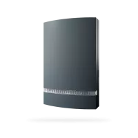 JA-1X2A-C-AN Plastic cover for JA-113A, JA-111A, JA-151A and JA-163A - anthracite, transparent light guide