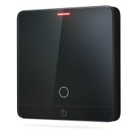 JB-112TH-AN BUS temperature, humidity and CO₂ sensor with thermostat function - anthracite