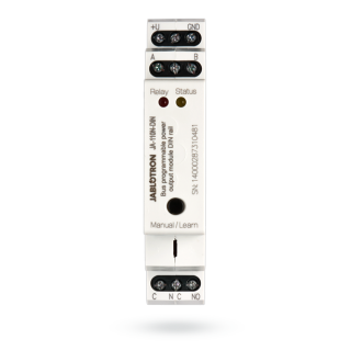 JA-110N-DIN Bus DIN power output relay module PG JA-110N-DIN Bus DIN power output relay module PG